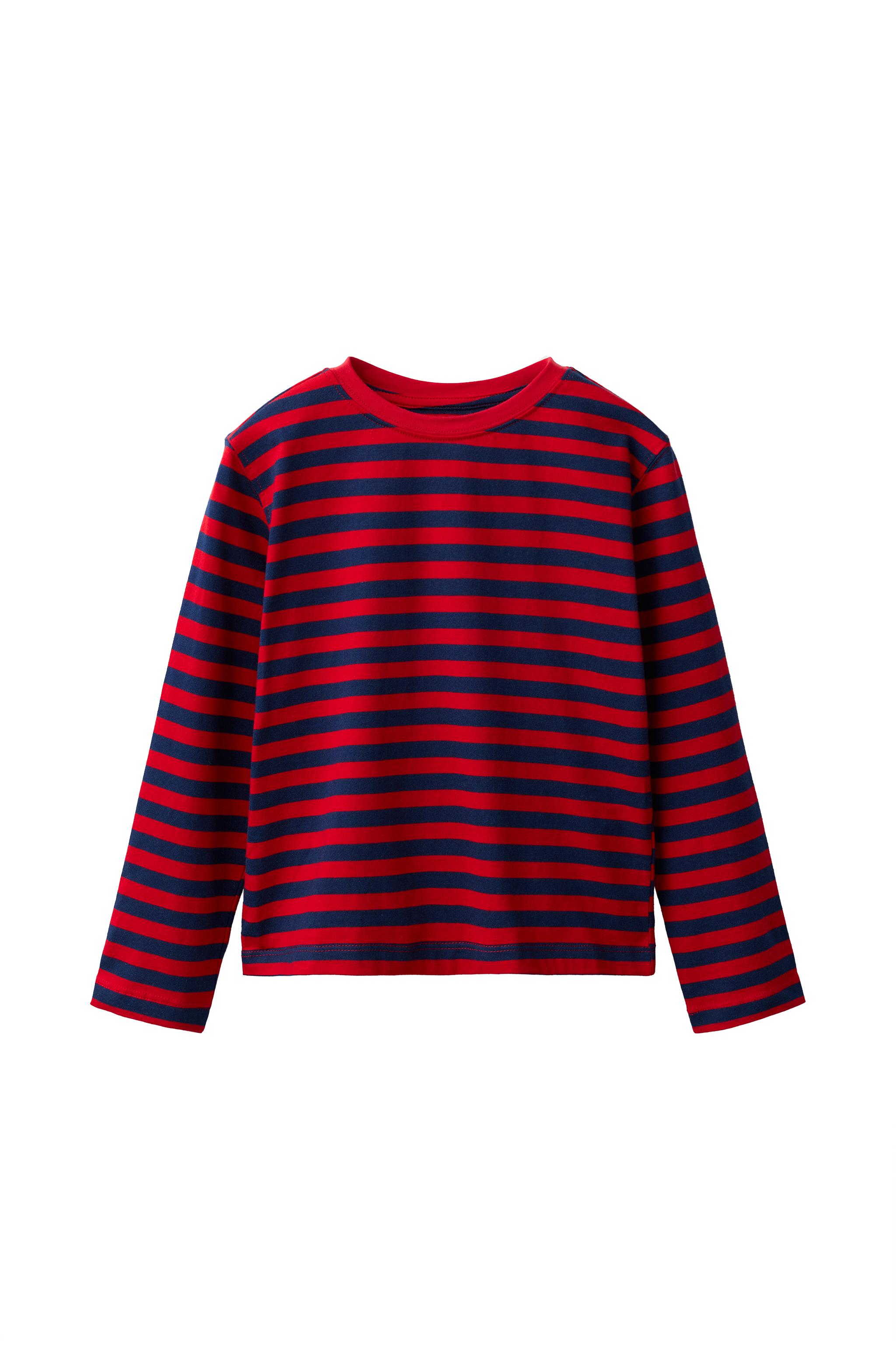 LONG SLEEVE STRIPED T-SHIRT
